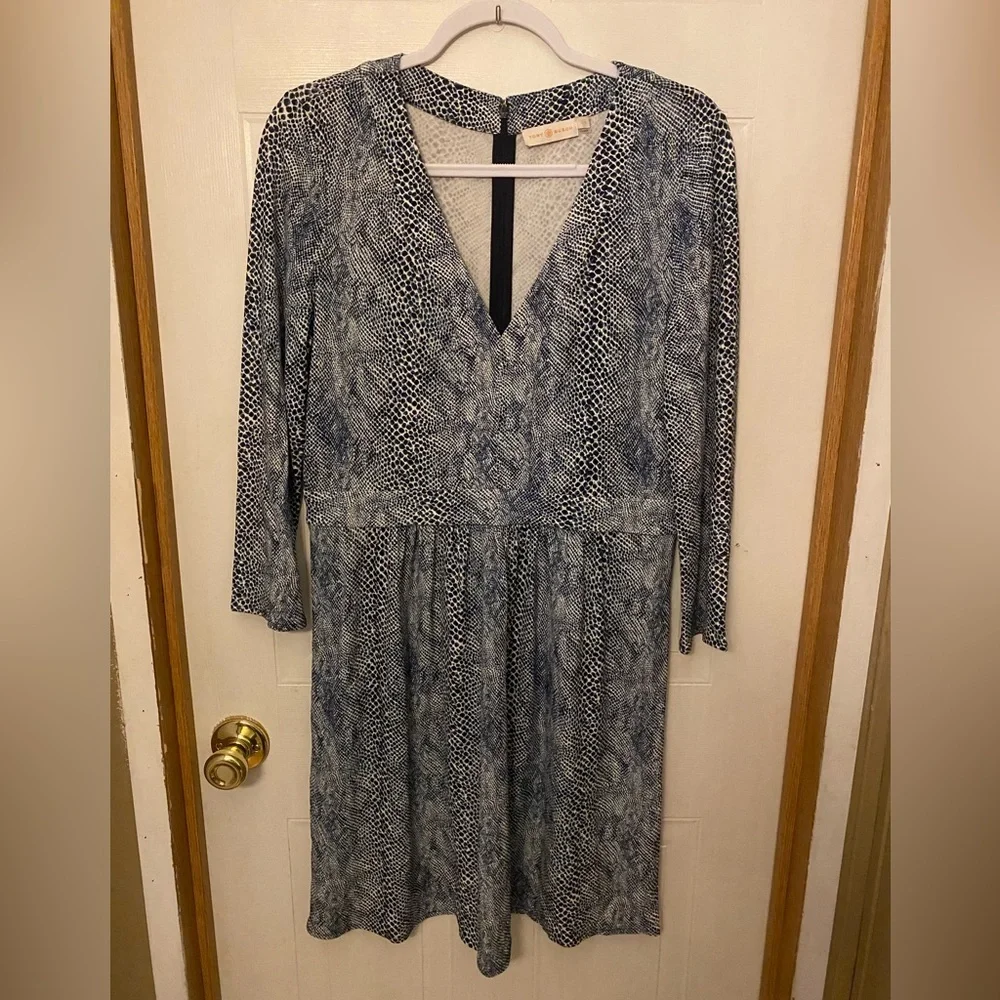 Tory Burch Snakeskin Print Dress